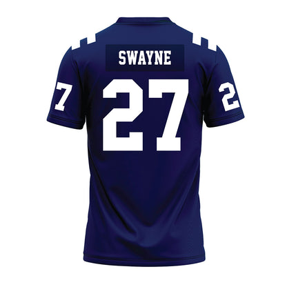 San Diego - NCAA Football : Ezekiel Swayne - Blue Premium Football Jersey-1