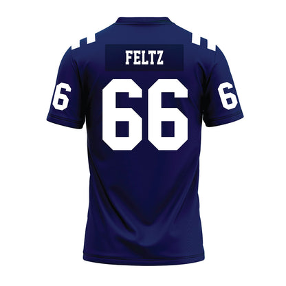 San Diego - NCAA Football : Zane Feltz - Blue Premium Football Jersey-1