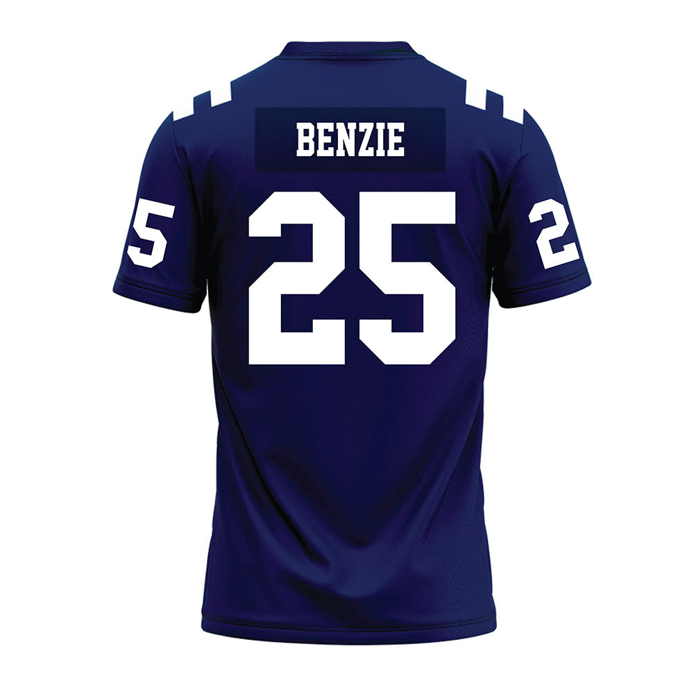 San Diego - NCAA Football : Nathan Benzie - Blue Premium Football Jersey-1