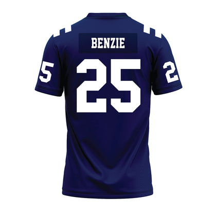 San Diego - NCAA Football : Nathan Benzie - Blue Premium Football Jersey-1