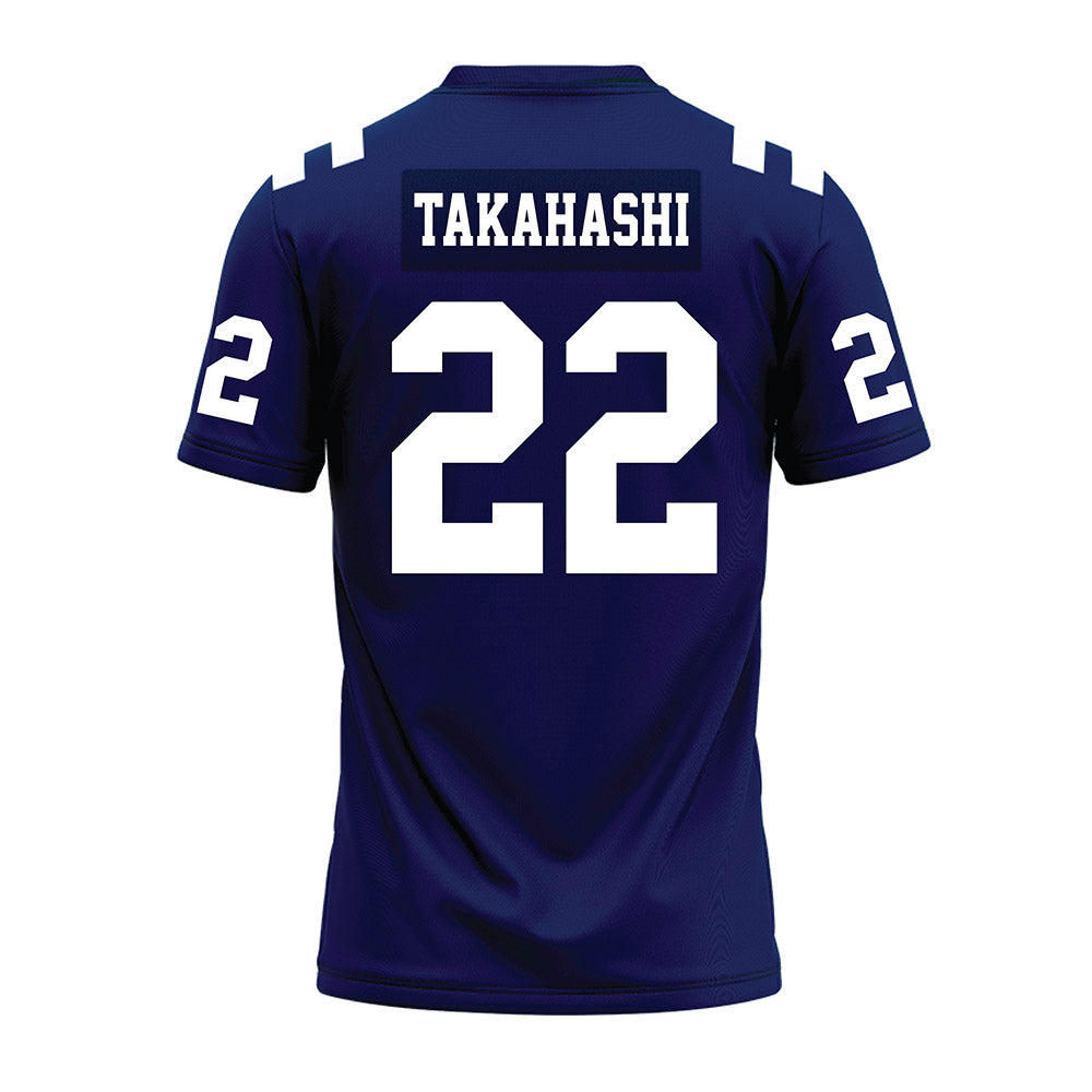 San Diego - NCAA Football : Yosei Takahashi - Blue Premium Football Jersey-1