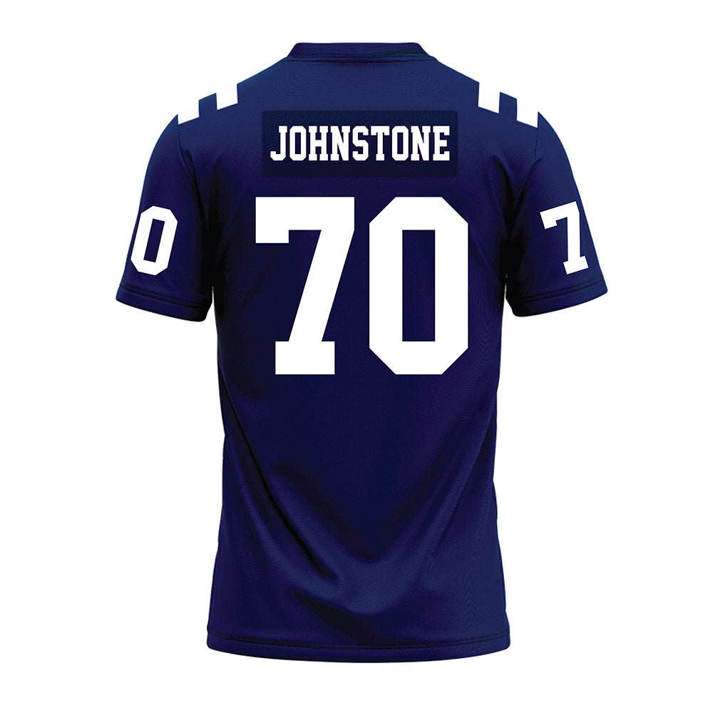 San Diego - NCAA Football : Connor Johnstone - Blue Premium Football Jersey-1