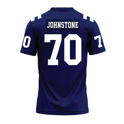 San Diego - NCAA Football : Connor Johnstone - Blue Premium Football Jersey-1
