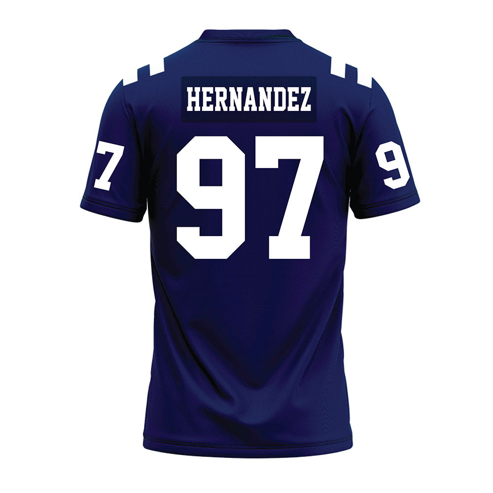San Diego - NCAA Football : Diezel Hernandez - Blue Premium Football Jersey-1