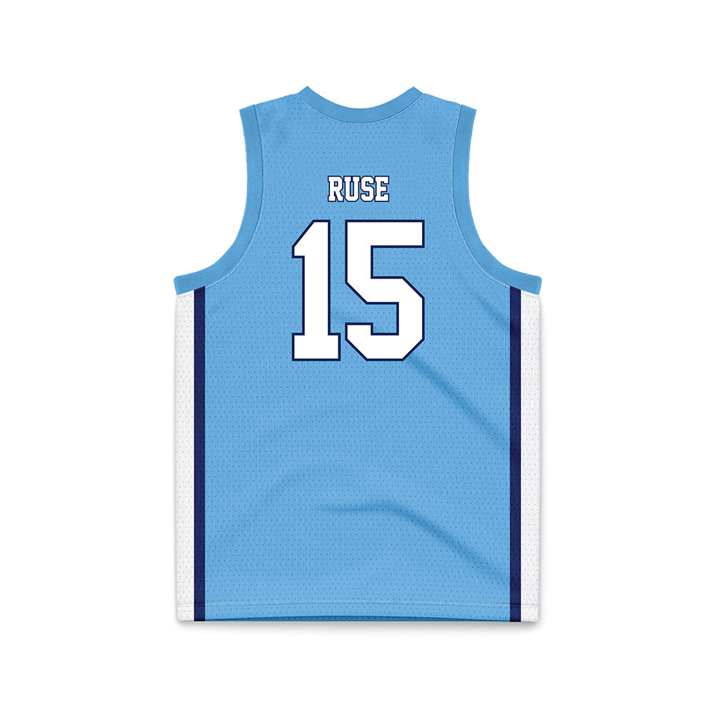 San Diego - NCAA Women's Basketball : Eva Ruse - Blue Basketball Jersey-1