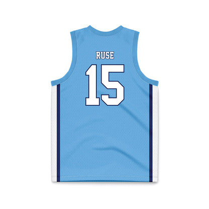 San Diego - NCAA Women's Basketball : Eva Ruse - Blue Basketball Jersey-1