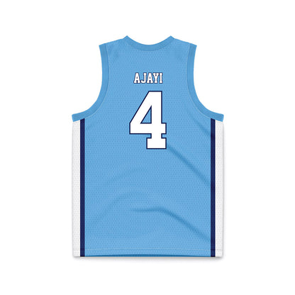 San Diego - NCAA Women's Basketball : Jessica Ajayi - Blue Basketball Jersey-1