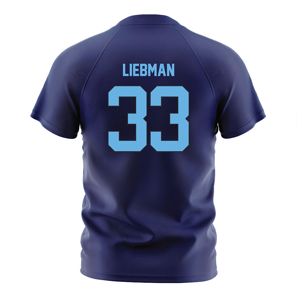San Diego - NCAA Women's Soccer : Makenna Liebman - Blue Soccer Jersey-1