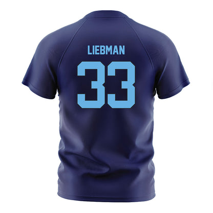 San Diego - NCAA Women's Soccer : Makenna Liebman - Blue Soccer Jersey-1