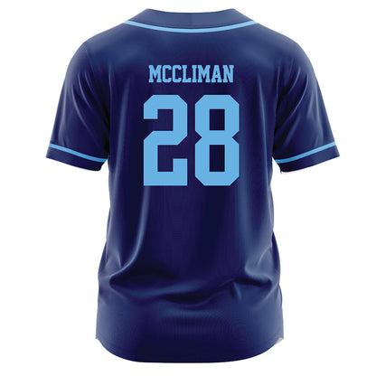 San Diego - NCAA Softball : Natalie McCliman - Blue Jersey-1