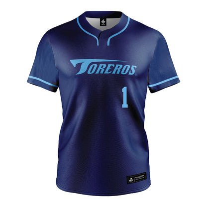 San Diego - NCAA Softball : Kaitlyn Wynia - Blue Jersey-0