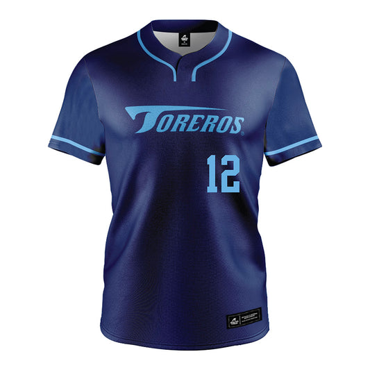San Diego - NCAA Softball : Seleny Chavez - Blue Jersey-0