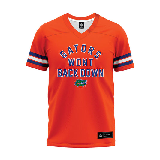 Florida - NCAA Football : - Tom Petty - Orange Fashion Premium Football Jersey-0