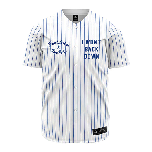 Florida - NCAA Baseball : - Tom Petty - Pinstripe Jersey-0