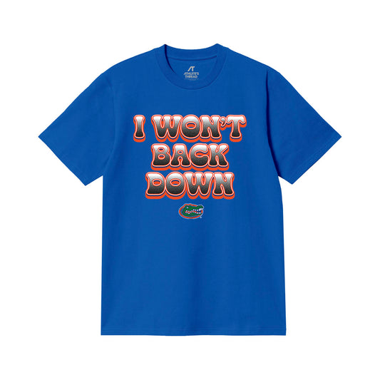 Florida - NCAA Men's Basketball : - Tom Petty - I Won't Back Down T-Shirt-0