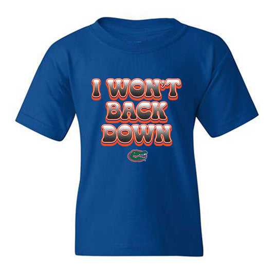 Florida - NCAA Men's Basketball : - Tom Petty - I Won't Back Down Youth T-Shirt-0