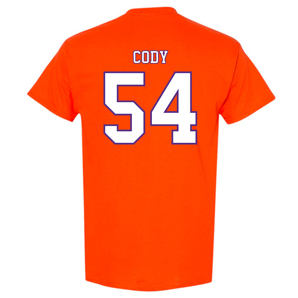 Clemson - NCAA Football : Kam Cody - Replica Shersey T-Shirt-1