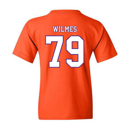Clemson - NCAA Football : Braden Wilmes - Replica Shersey Youth T-Shirt-1