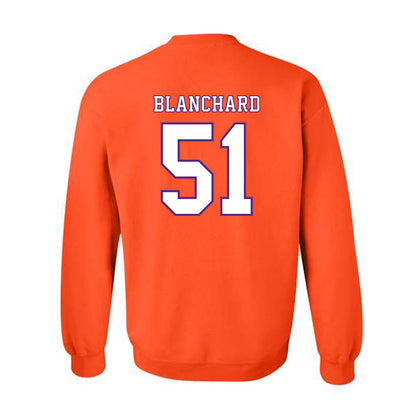 Clemson - NCAA Football : Gavin Blanchard - Replica Shersey Crewneck Sweatshirt-1
