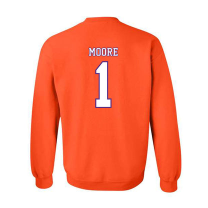 Clemson - NCAA Football : T.J. Moore - Replica Shersey Crewneck Sweatshirt-1