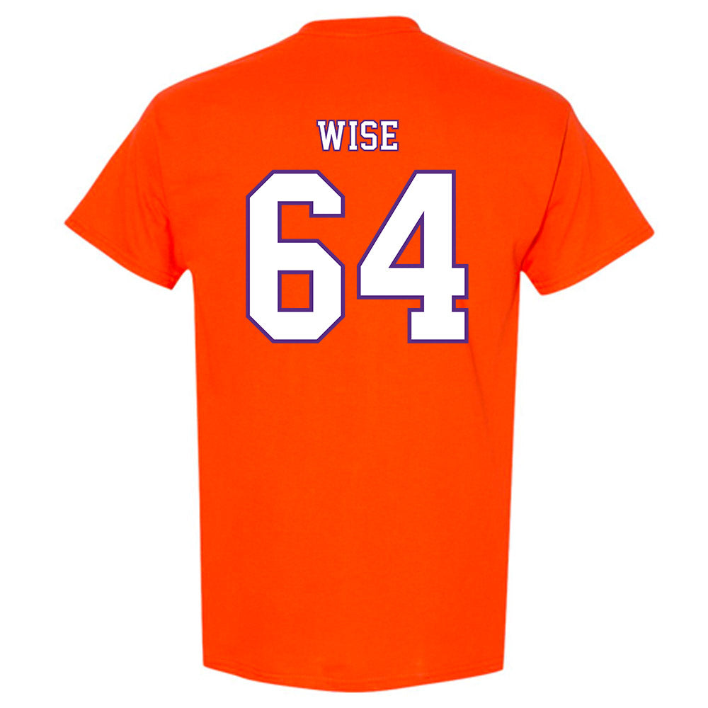 Clemson - NCAA Football : Grant Wise - Replica Shersey T-Shirt-1