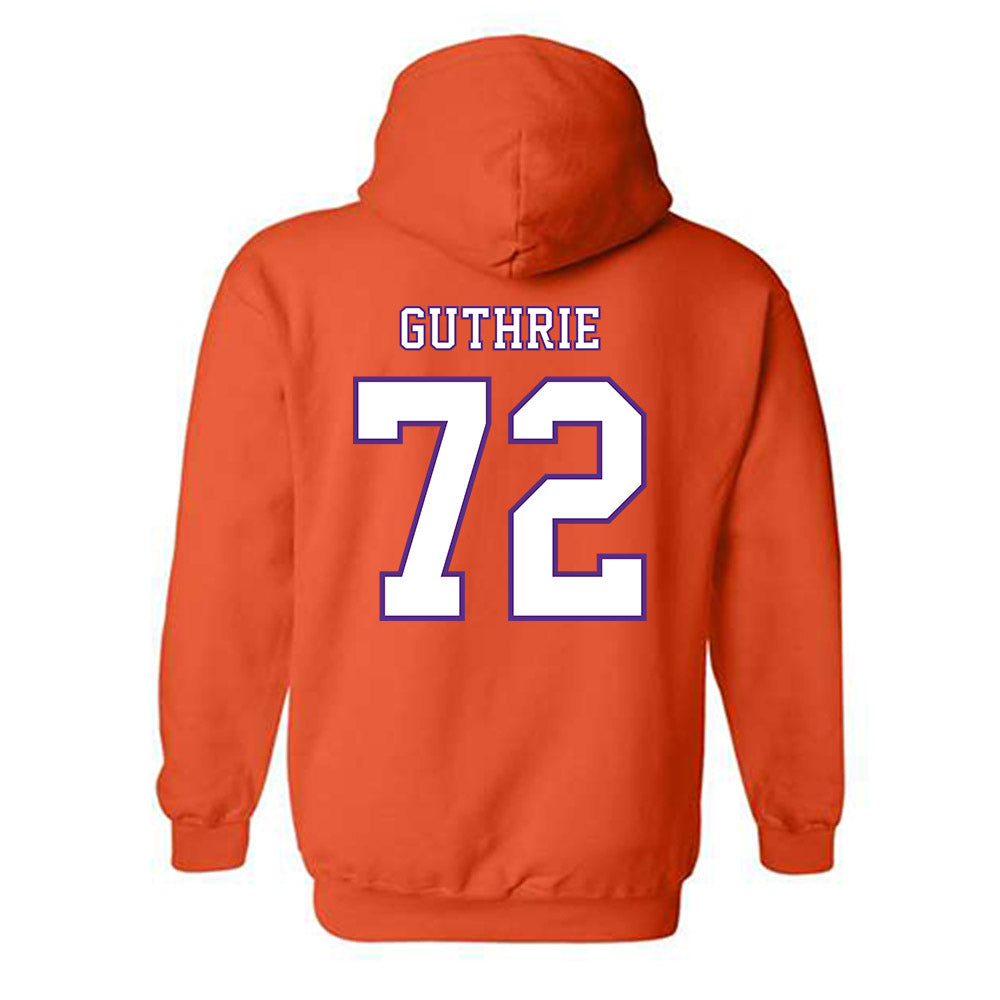 Clemson - NCAA Football : Adam Guthrie - Replica Shersey Hooded Sweatshirt-1