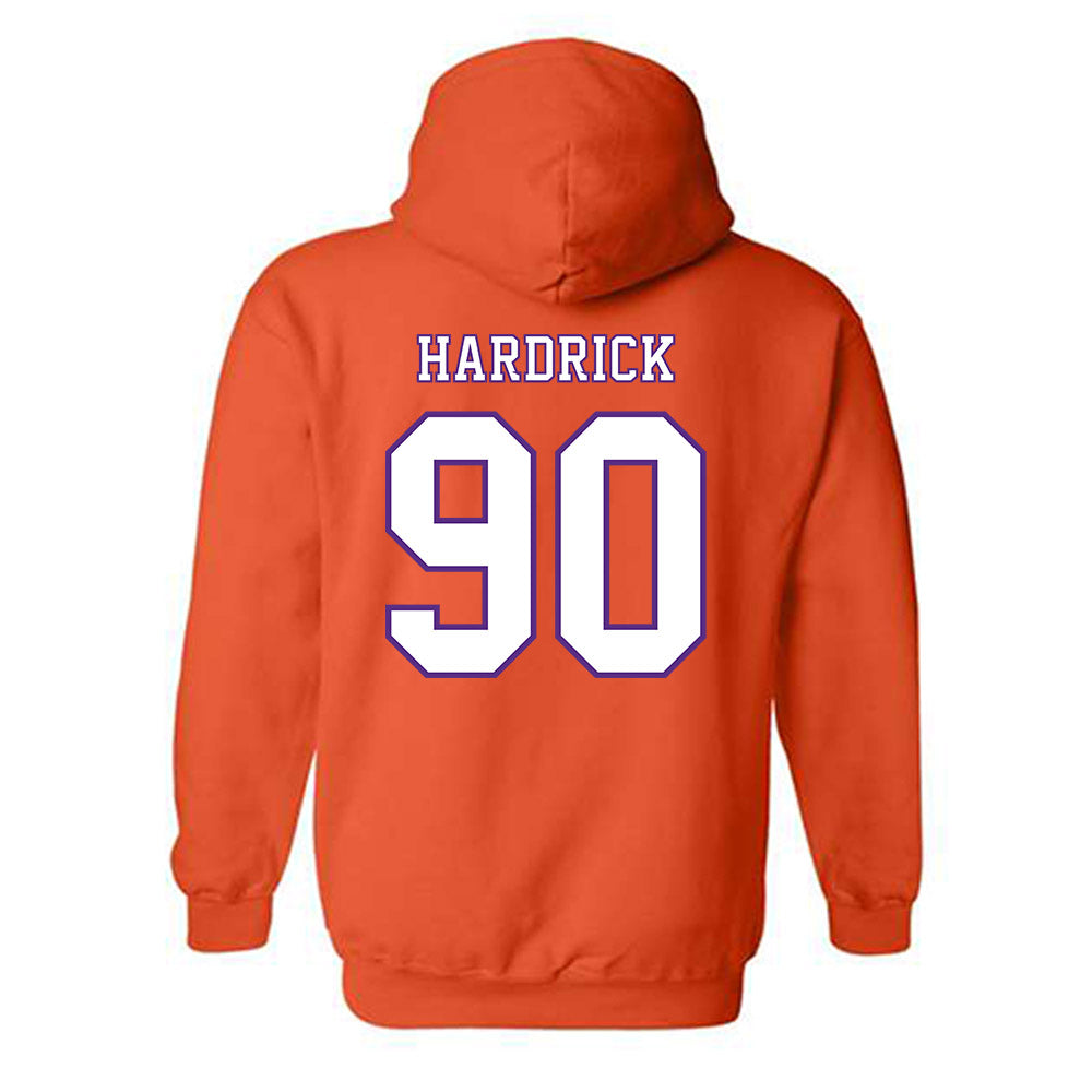 Clemson - NCAA Football : William Hardrick - Replica Shersey Hooded Sweatshirt-1