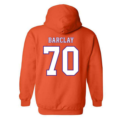 Clemson - NCAA Football : Chancellor Barclay - Replica Shersey Hooded Sweatshirt-1