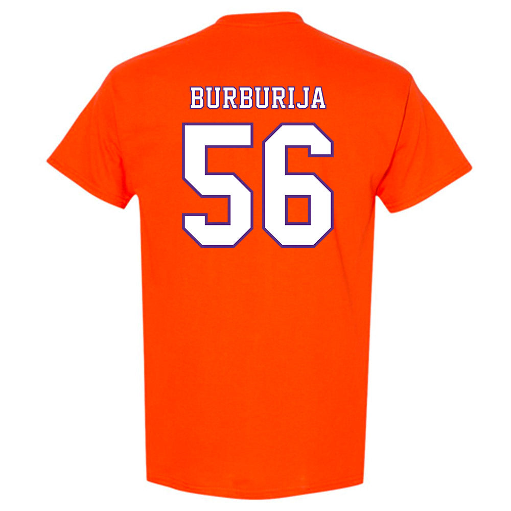 Clemson - NCAA Football : Andy Burburija - Replica Shersey T-Shirt-1