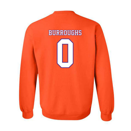 Clemson - NCAA Football : Naeem Burroughs - Replica Shersey Crewneck Sweatshirt-1