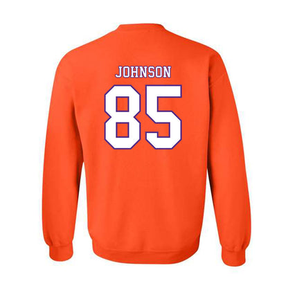 Clemson - NCAA Football : Charlie Johnson - Replica Shersey Crewneck Sweatshirt-1