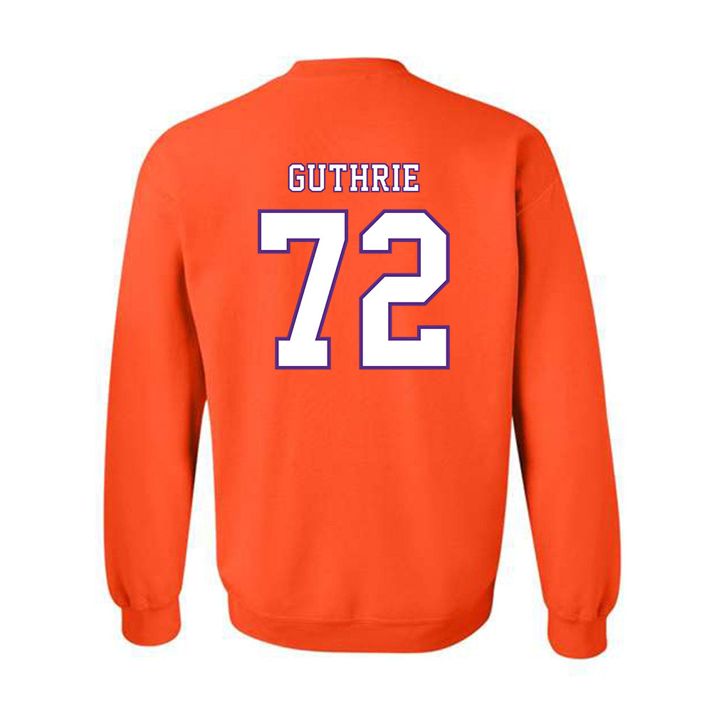 Clemson - NCAA Football : Adam Guthrie - Replica Shersey Crewneck Sweatshirt-1