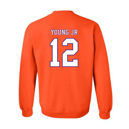 Clemson - NCAA Football : Shavar Young Jr - Replica Shersey Crewneck Sweatshirt-1