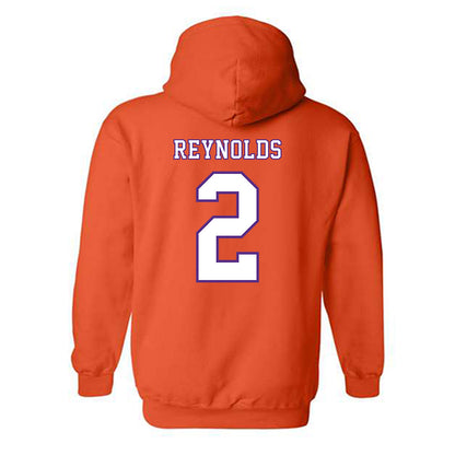 Clemson - NCAA Football : Tait Reynolds - Replica Shersey Hooded Sweatshirt-1