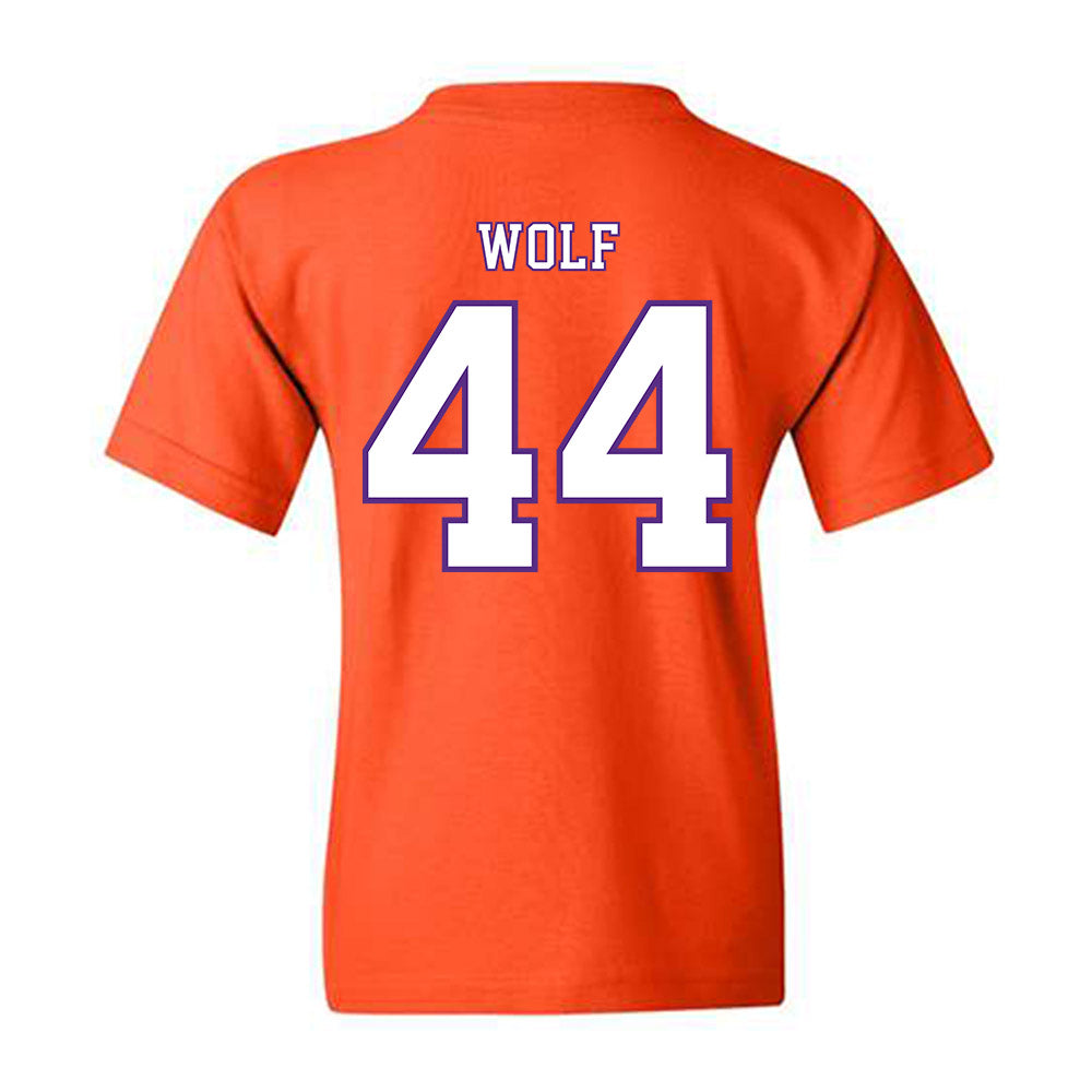 Clemson - NCAA Football : Jack Wolf - Replica Shersey Youth T-Shirt-1