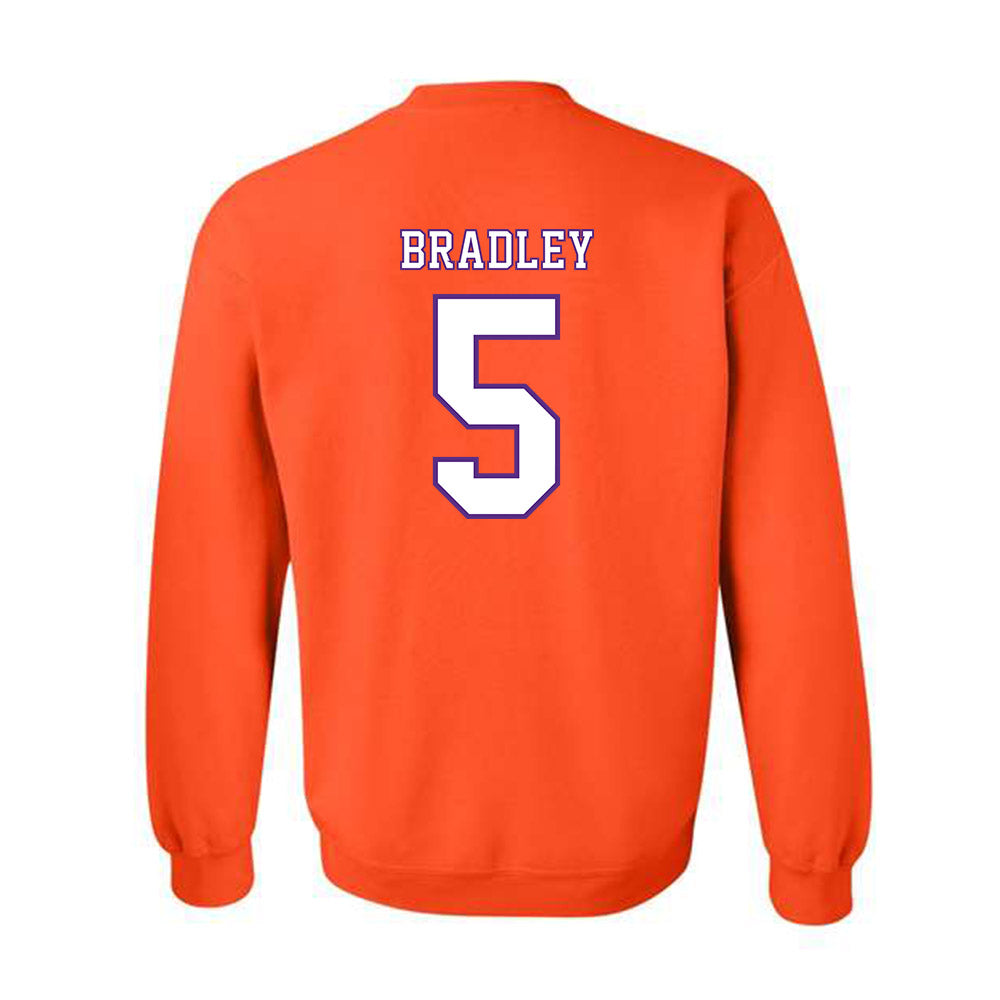 Clemson - NCAA Football : Brock Bradley - Replica Shersey Crewneck Sweatshirt-1