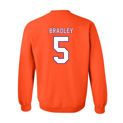 Clemson - NCAA Football : Brock Bradley - Replica Shersey Crewneck Sweatshirt-1