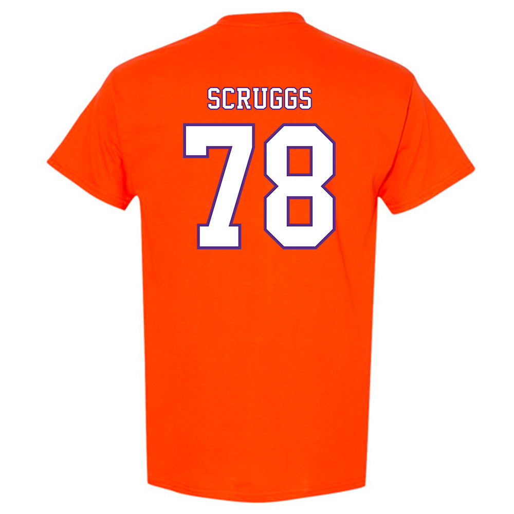 Clemson - NCAA Football : Carter Scruggs - Replica Shersey T-Shirt-1