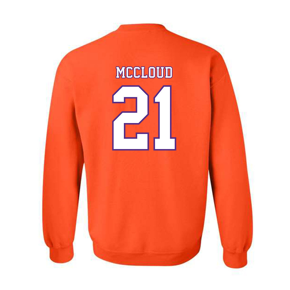 Clemson - NCAA Football : Kobe McCloud - Replica Shersey Crewneck Sweatshirt-1