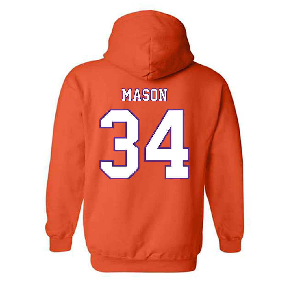 Clemson - NCAA Football : Armon Mason - Replica Shersey Hooded Sweatshirt-1