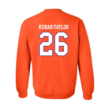 Clemson - NCAA Football : C.J. Kubah-Taylor - Replica Shersey Crewneck Sweatshirt-1