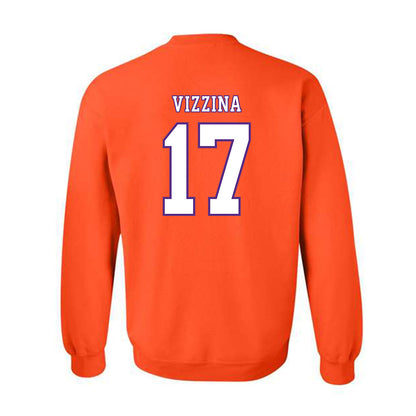 Clemson - NCAA Football : Christopher Vizzina - Replica Shersey Crewneck Sweatshirt-1