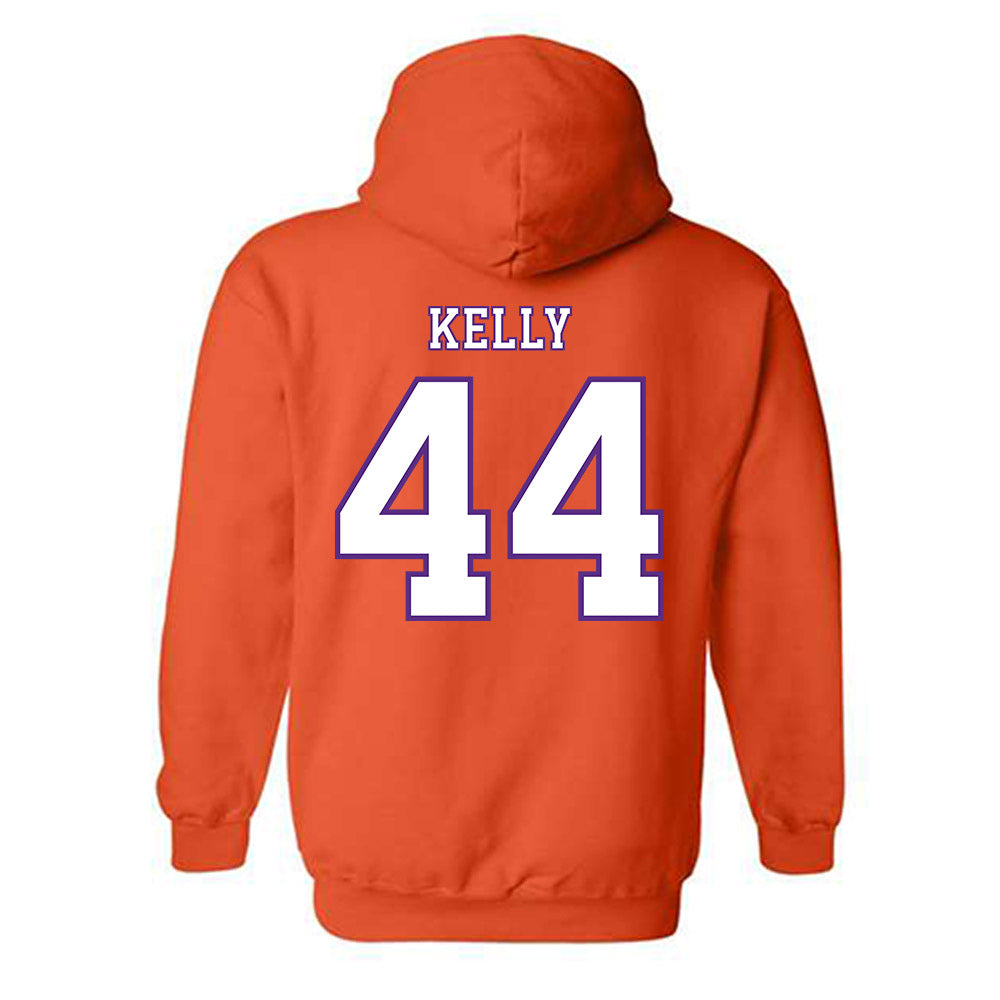 Clemson - NCAA Football : Kourtney Kelly - Replica Shersey Hooded Sweatshirt-1