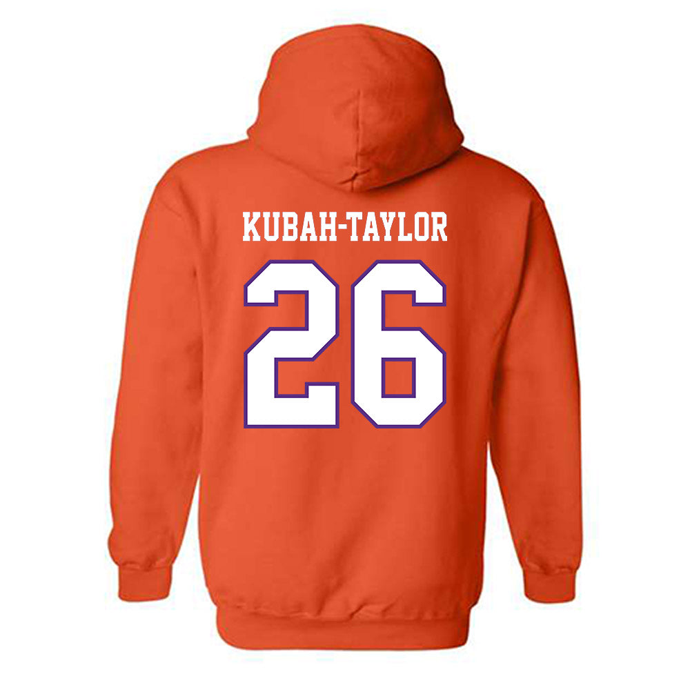 Clemson - NCAA Football : C.J. Kubah-Taylor - Replica Shersey Hooded Sweatshirt-1