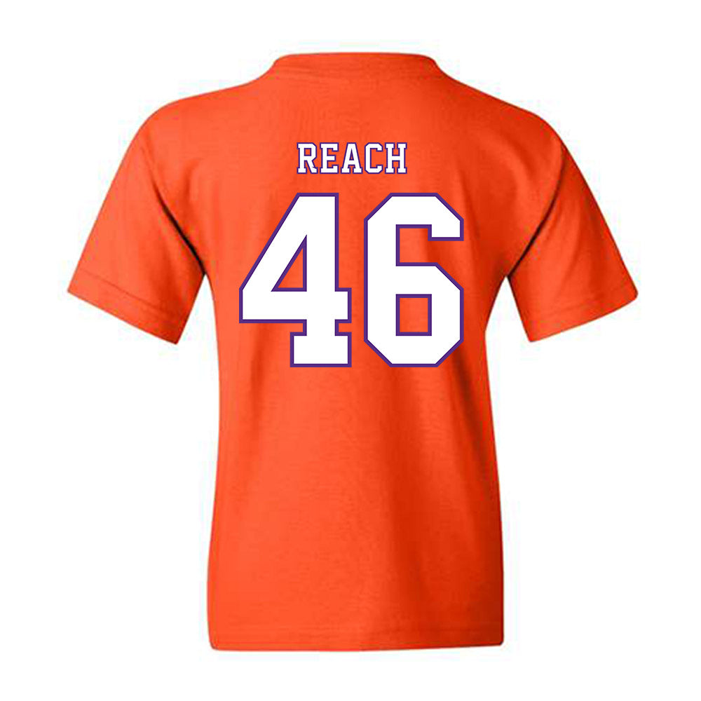 Clemson - NCAA Football : Jackson Reach - Replica Shersey Youth T-Shirt-1