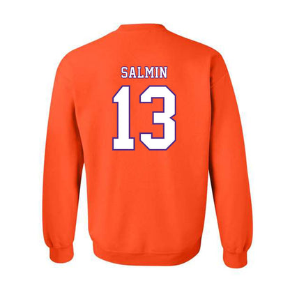 Clemson - NCAA Football : Connor Salmin - Replica Shersey Crewneck Sweatshirt-1