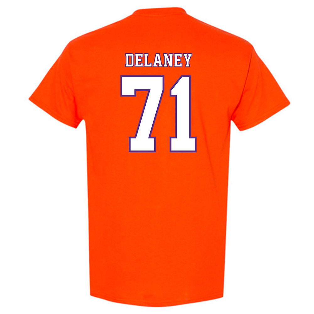 Clemson - NCAA Football : Leo Delaney - Replica Shersey T-Shirt-1