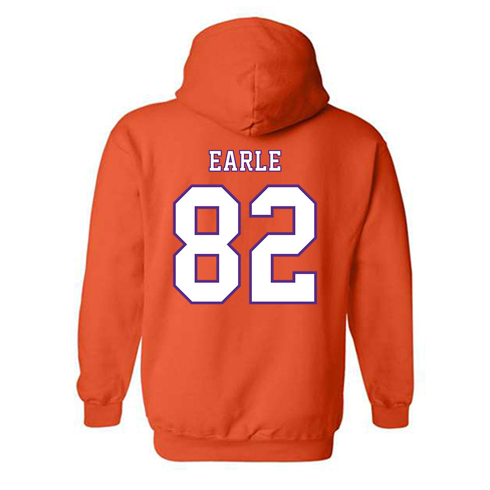 Clemson - NCAA Football : Sam Earle - Replica Shersey Hooded Sweatshirt-1