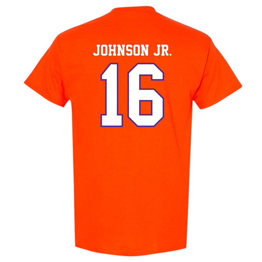 Clemson - NCAA Football : Chris Johnson Jr. - Replica Shersey T-Shirt-1