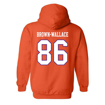 Clemson - NCAA Football : Jaylen Brown-Wallace - Replica Shersey Hooded Sweatshirt-1